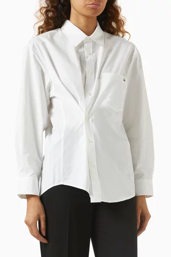 Unisex Paperly Oversized Shirt in Cotton