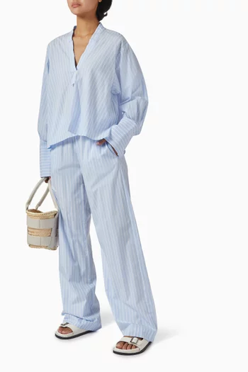 Resort Pants in Poplin