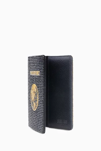 Traveler Embellished Passport Cover