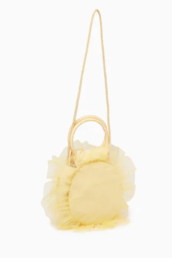 Smiley Crossbody Bag in Tulle