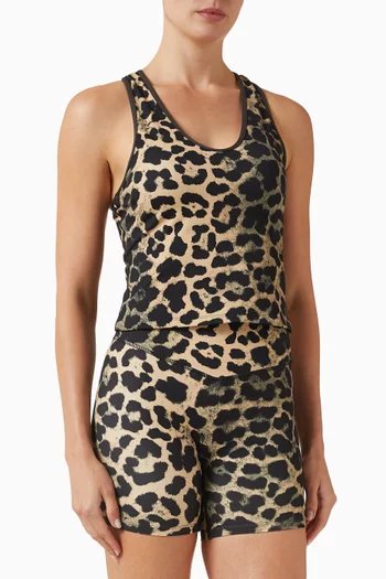 بلوزة رينيوال بلا أكمام نايلون مطاطي