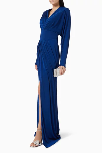 Petro Gown in Acetate Jersey