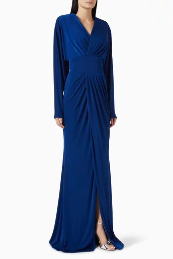 Petro Gown in Acetate Jersey