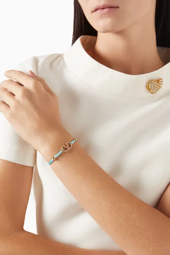 VLOGO Signature Bracelet in Cotton