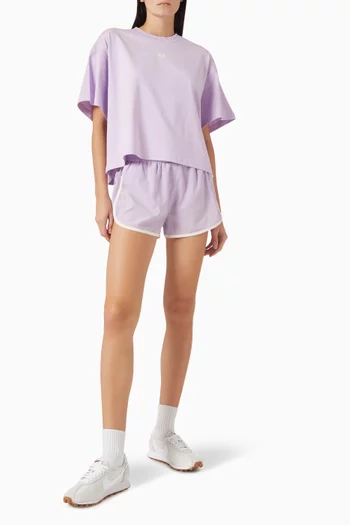 Superfine Logo T-shirt in Washed Cotton