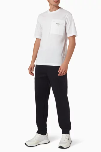 Logo Jogger Pants in Cotton Fleece