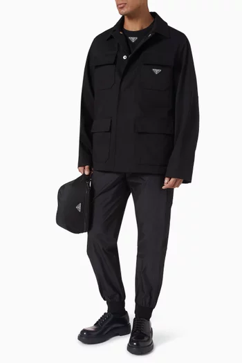 Jacket in Cotton Drill