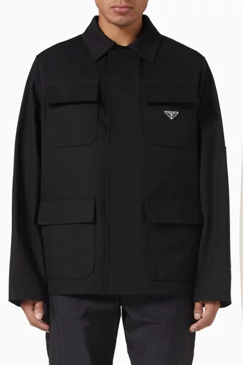 Jacket in Cotton Drill