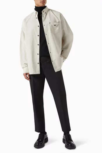 Blouson Jacket in Chambray