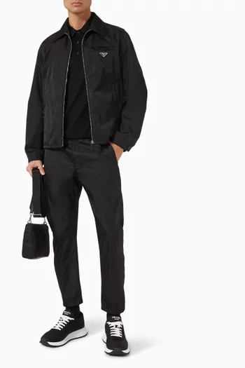 Logo Jacket in Re-nylon