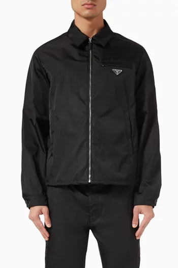 Logo Jacket in Re-nylon