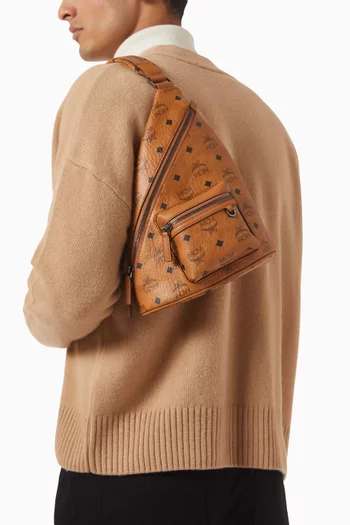 حقيبة كروس ارين بحمالة ميني قنب مغلف