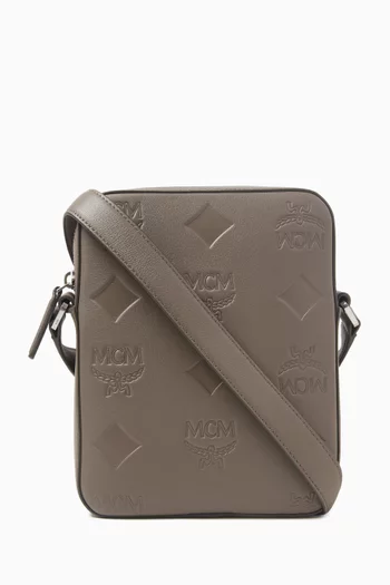 Mcm mini saffiano leather satchel outlet