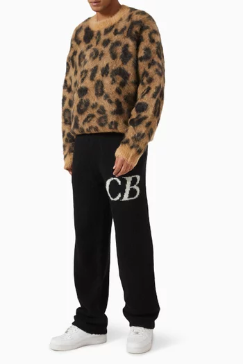 Leopard Sweatshirt in Knit