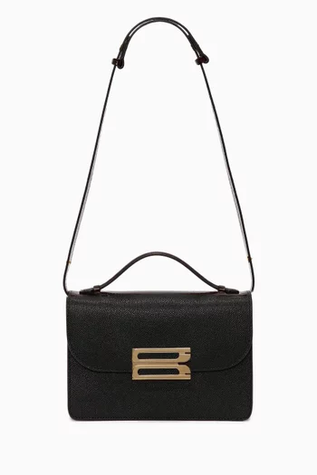The Dorian Shoulder Bag in Grained Leather