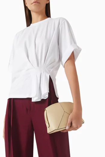 Victoria Crossbody Bag in Grained Calf Leather