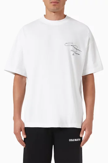 Signature T-shirt in Cotton