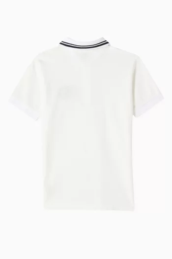 DG Polo Shirt in Cotton Pique
