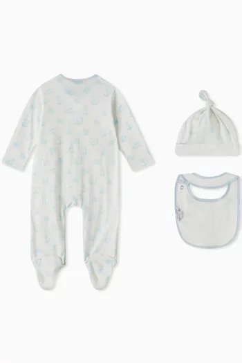 3-piece Gift Set in Cotton Jersey
