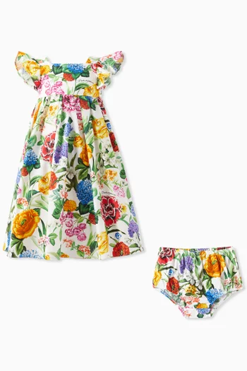 Floral Dress in Cotton