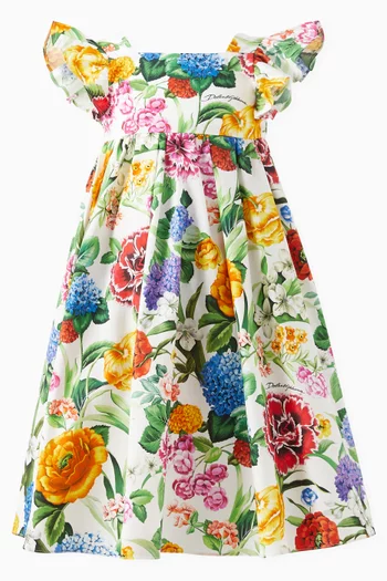 Floral Dress in Cotton