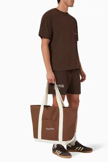Wordmark Boat Tote Bag in Canvas