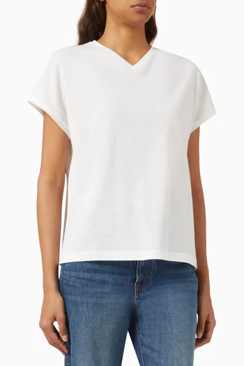 Devra Top in Cotton-nylon Jersey