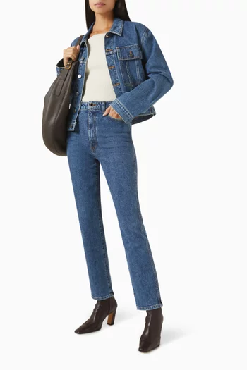 Classic Saunder Jacket in Denim
