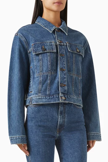 Classic Saunder Jacket in Denim