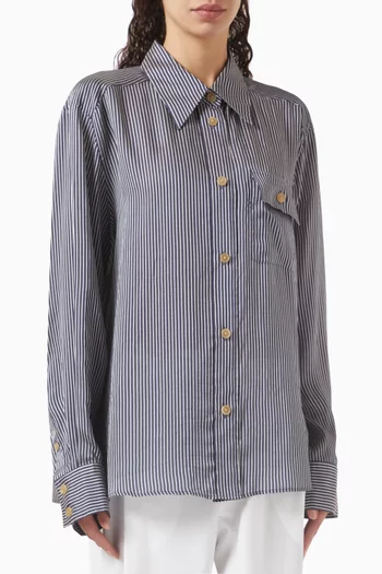 Yatty Shirt in Silk Organza