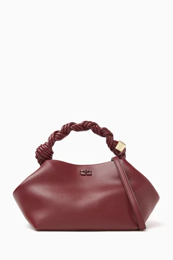 حقيبة بو صغيرة جلد معاد تدويره