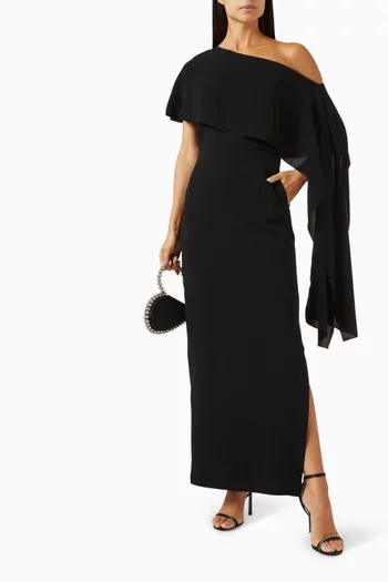 One-shoulder Maxi Dress