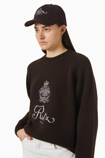 قبعة بيسبول قطن فريم دينم × فندق الريتز