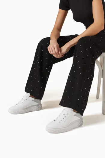 Diamond Maxi/F II Sneakers in Leather
