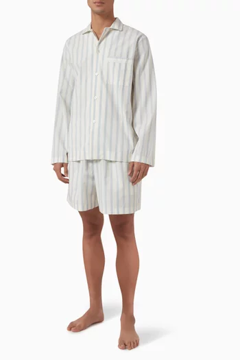 Long-sleeve Shirt in Cotton Poplin