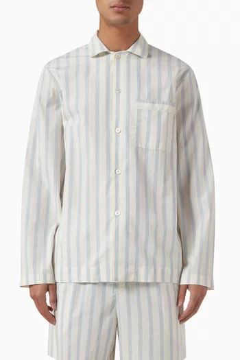 Long-sleeve Shirt in Cotton Poplin