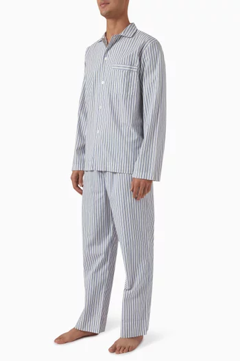 Long-sleeve Shirt in Cotton Poplin