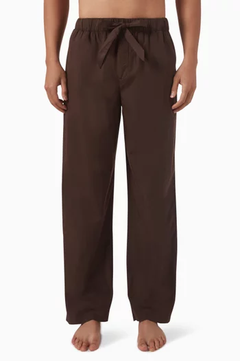 Pyjama Pants in Organic Cotton Poplin