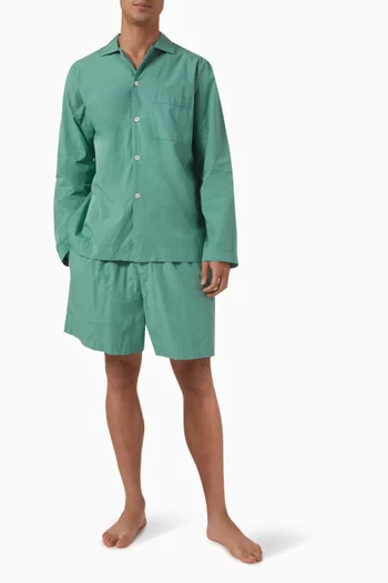 Shorts in Organic Cotton Poplin