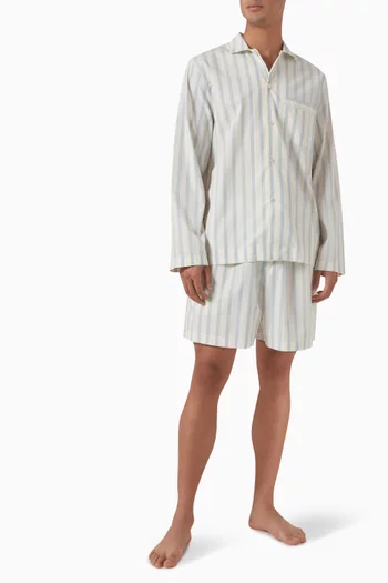 Shorts in Cotton Poplin