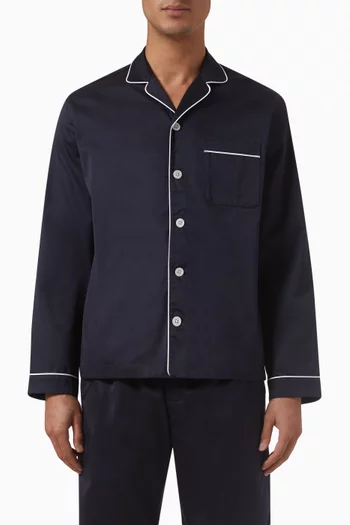 Long-sleeve Shirt in Sateen