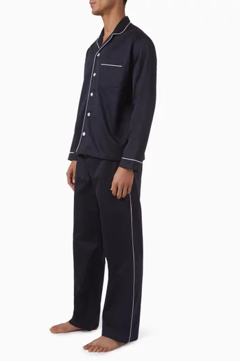 Pyjama Pants in Cotton Poplin