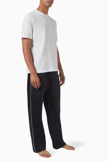 Short-sleeve Sleeping T-shirt in Organic Cotton