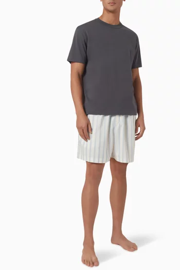 Short-sleeve Sleeping T-shirt in Organic Cotton