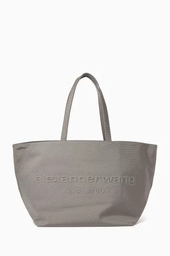 Medium Punch Tote Bag in Canvas