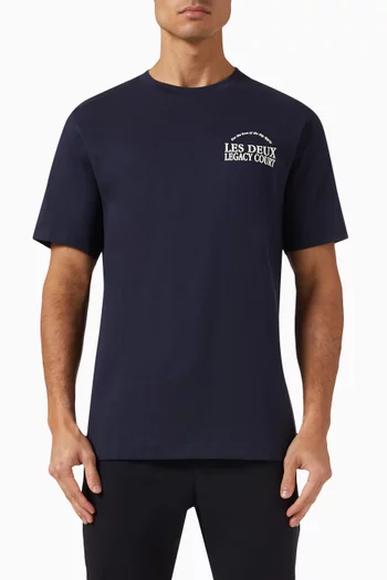Legacy Court T-shirt in Organic Cotton