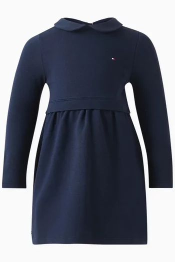 Flared Dress in Organic Cotton