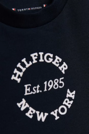 Logo Crew Neck T-Shirt in Cotton