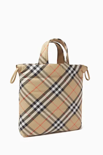 Check Tote Bag