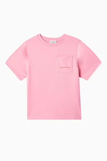 Logo-print T-shirt in Cotton